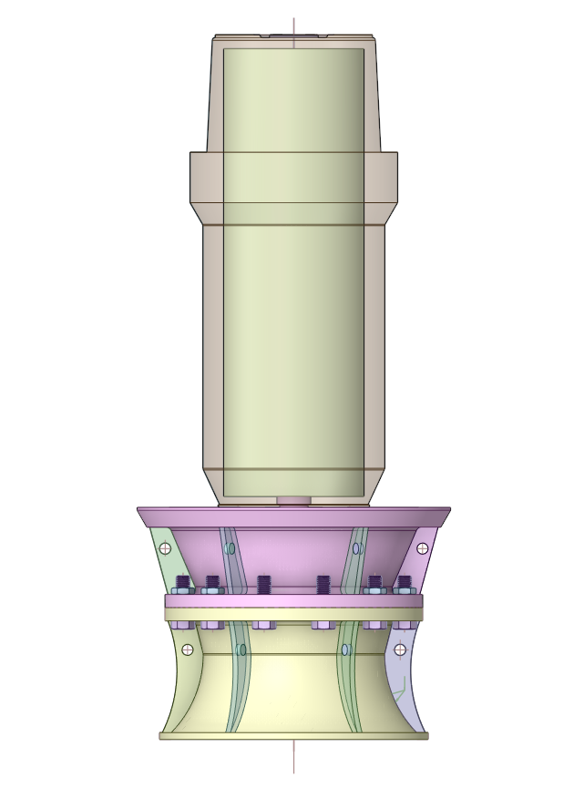 泵三维模型19:轴流泵模型